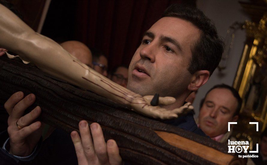 GALERÍA: El recogimiento preside el solemne Vía Crucis del Cristo del Perdón en el Santuario de Aras GALERÍA: El recogimiento preside el solemne Vía Crucis del Cristo del Perdón en el Santuario de Aras