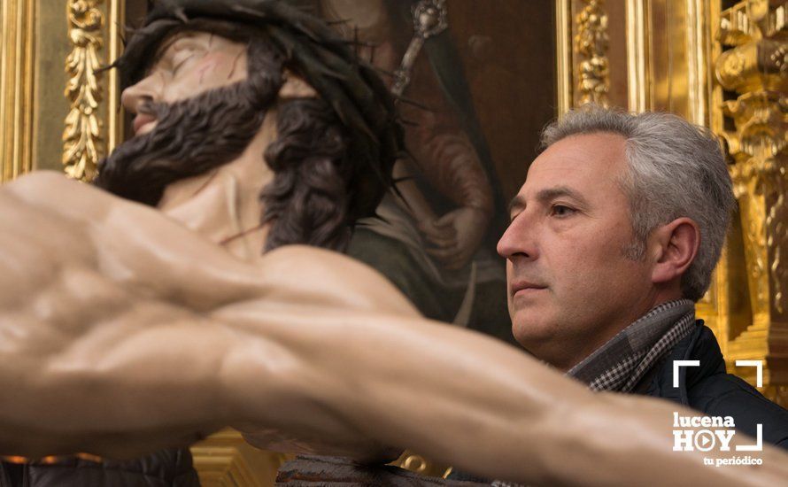 GALERÍA: El recogimiento preside el solemne Vía Crucis del Cristo del Perdón en el Santuario de Aras GALERÍA: El recogimiento preside el solemne Vía Crucis del Cristo del Perdón en el Santuario de Aras