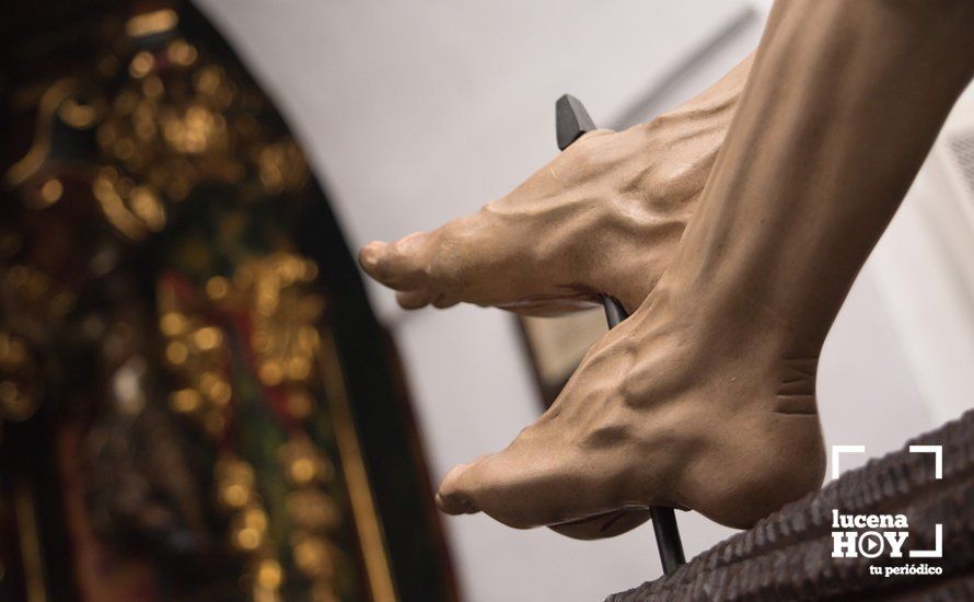 GALERÍA: El recogimiento preside el solemne Vía Crucis del Cristo del Perdón en el Santuario de Aras GALERÍA: El recogimiento preside el solemne Vía Crucis del Cristo del Perdón en el Santuario de Aras