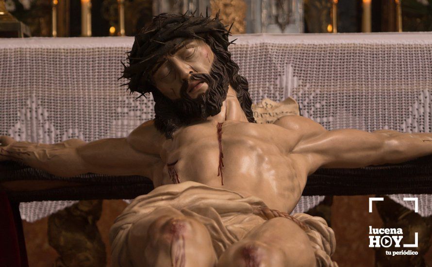 GALERÍA: El recogimiento preside el solemne Vía Crucis del Cristo del Perdón en el Santuario de Aras GALERÍA: El recogimiento preside el solemne Vía Crucis del Cristo del Perdón en el Santuario de Aras