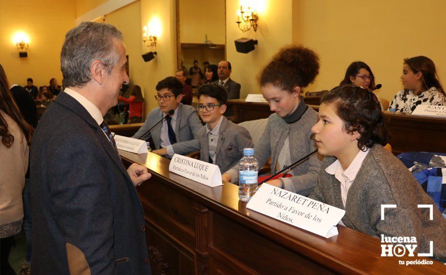 GALERÍA: El Pleno Infantil debate tres mociones para mejorar la calidad de vida en la ciudad 