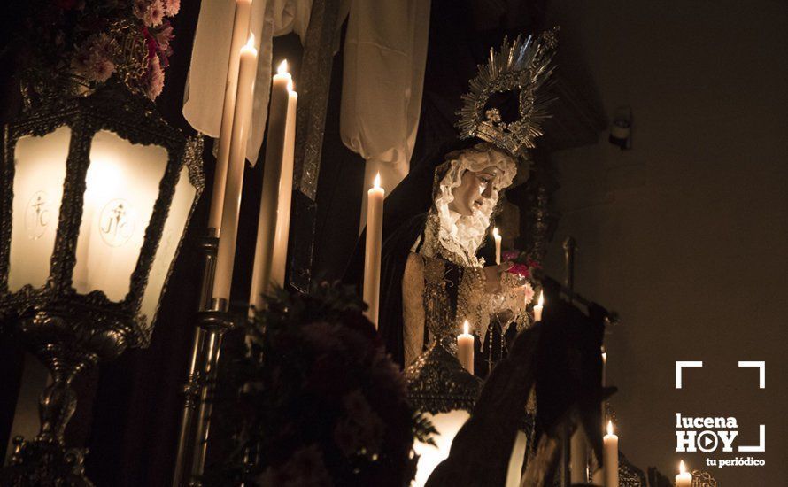 GALERÍA: Vía Crucis del Ntro. Padre Jesús Caído, en Santiago, y del Crucificado de la Pasión en Los Frailes