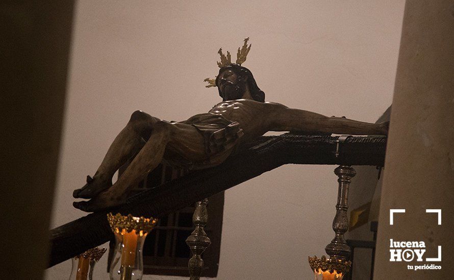 GALERÍA: Vía Crucis del Ntro. Padre Jesús Caído, en Santiago, y del Crucificado de la Pasión en Los Frailes