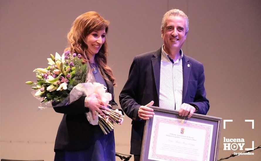 GALERÍA: 8M: El reconocimiento a una trayectoria personal y académica ejemplar: Felisa Reyes Ortega recibe el homenaje del Consejo Local de la Mujer