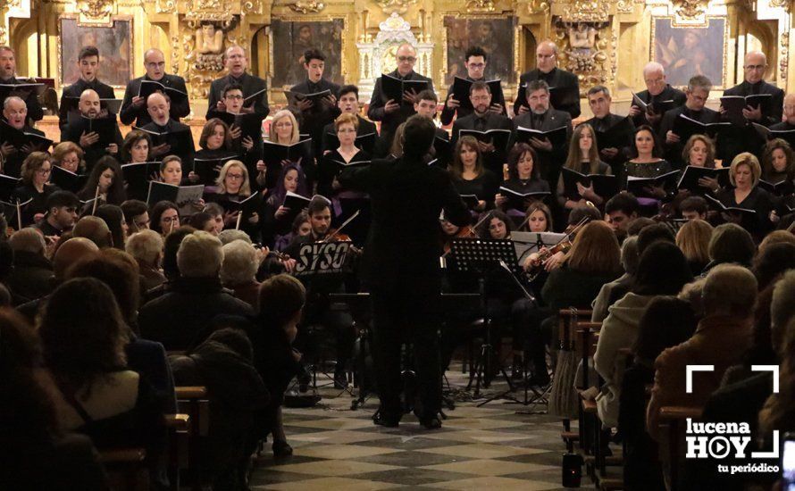 GALERÍA: Las imágenes de los conciertos de la A. M. Cristo de la Humillación en San Mateo y del Coro del Conservatorio y la Coral San Sebastián con la SYSO en Los Frailes