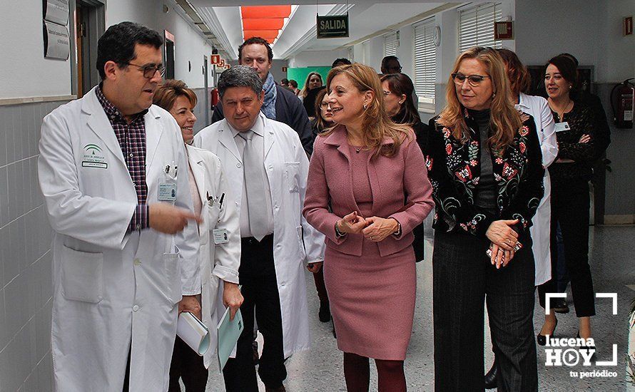 Consejera de Salud en el hospital de Cabra 2