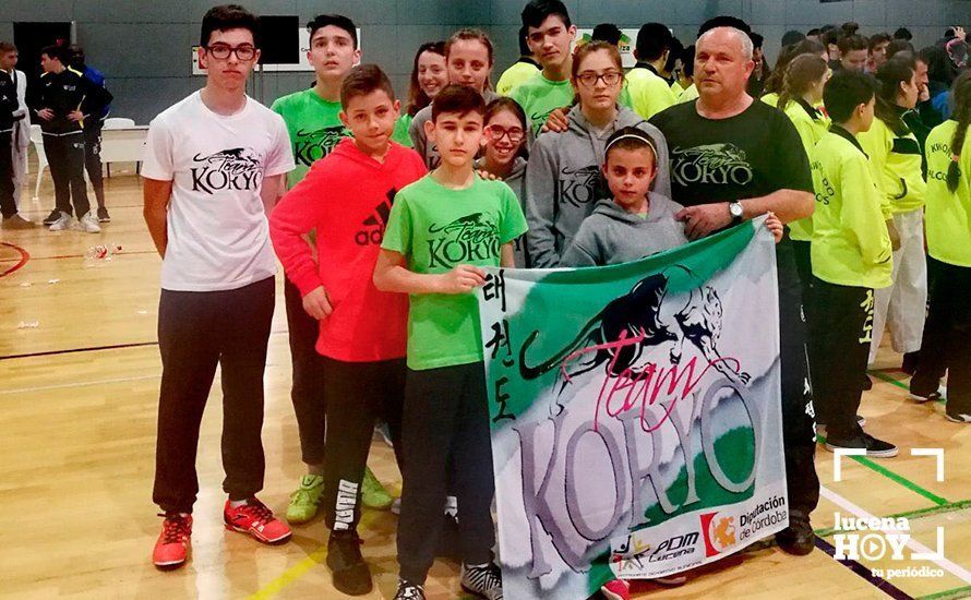  Equipo Korio Lucena en el Open Internacional de Ibiza de Taekwondo 