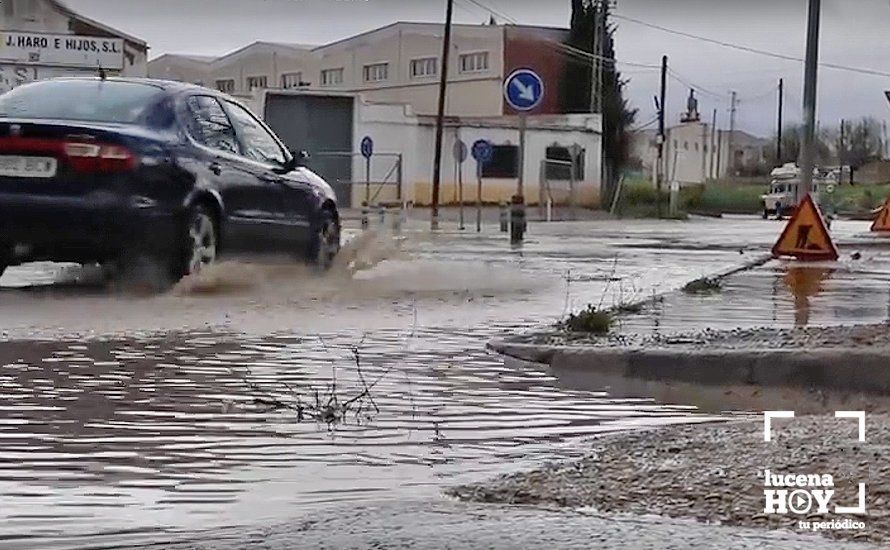  Embolsamientos de agua la pasada semana en la zona de Puente Vadillo 