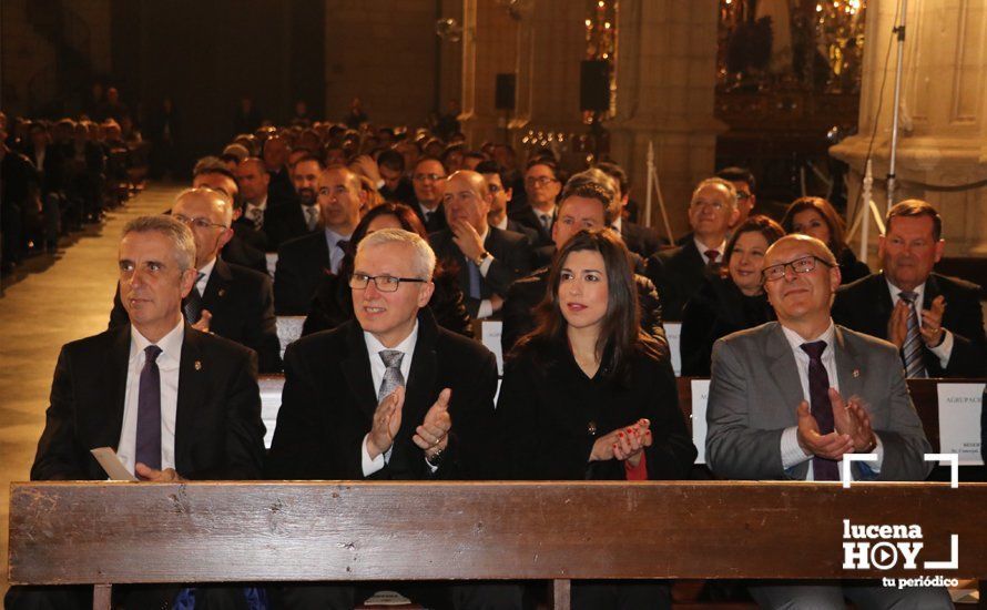 GALERÍA: José Luis Roldán del Valle abre con su pregón el pórtico de la Semana Santa de Lucena