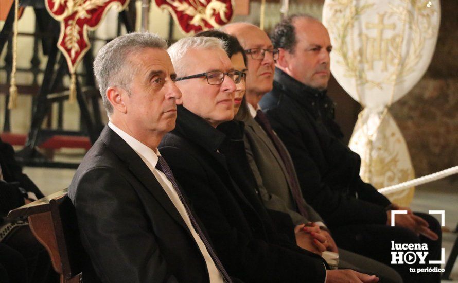 GALERÍA: José Luis Roldán del Valle abre con su pregón el pórtico de la Semana Santa de Lucena