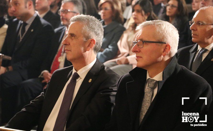 GALERÍA: José Luis Roldán del Valle abre con su pregón el pórtico de la Semana Santa de Lucena GALERÍA: José Luis Roldán del Valle abre con su pregón el pórtico de la Semana Santa de Lucena