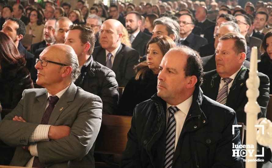 GALERÍA: José Luis Roldán del Valle abre con su pregón el pórtico de la Semana Santa de Lucena