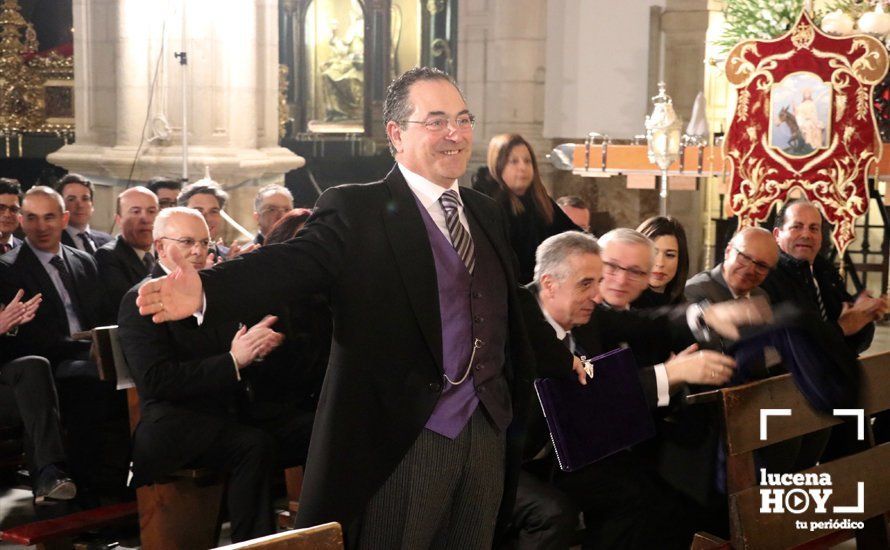 GALERÍA: José Luis Roldán del Valle abre con su pregón el pórtico de la Semana Santa de Lucena