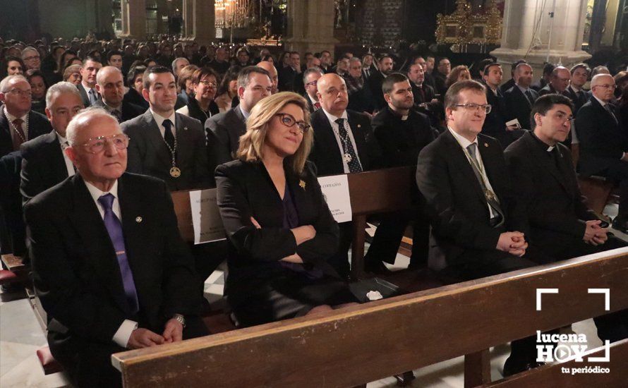 GALERÍA: José Luis Roldán del Valle abre con su pregón el pórtico de la Semana Santa de Lucena