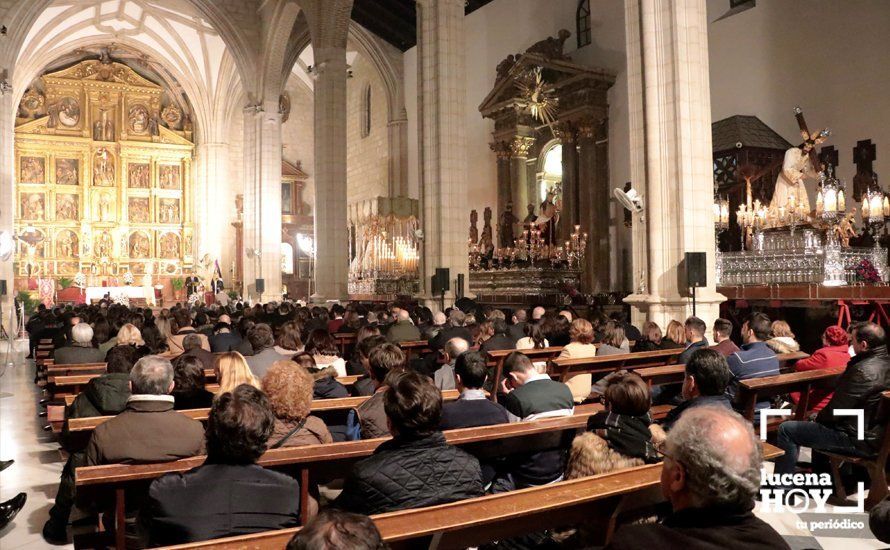 GALERÍA: José Luis Roldán del Valle abre con su pregón el pórtico de la Semana Santa de Lucena