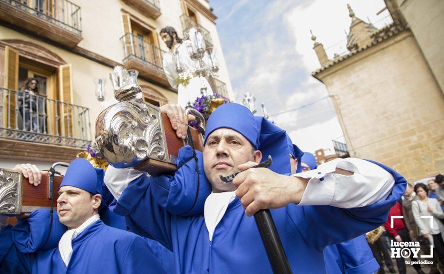 Galería: Jueves Santo: Primera salida de La Caridad Galería: Jueves Santo: Primera salida de La Caridad