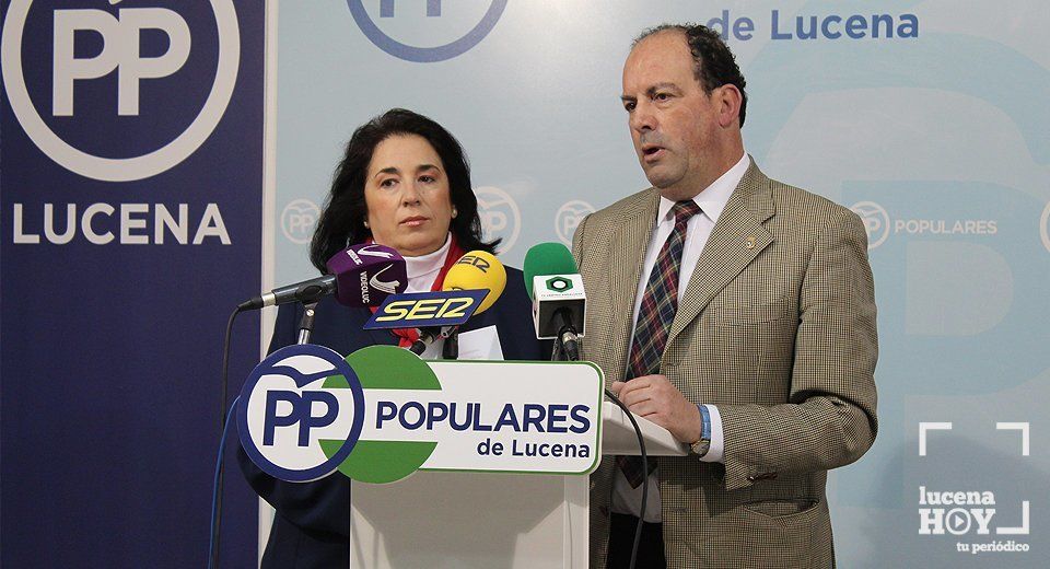 Paco Huertas y Carmen Cruz