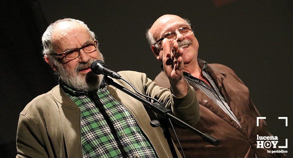  Guillermo López de Ahumada y Antonio Figueredo, ayer en el Palacio Erisana 