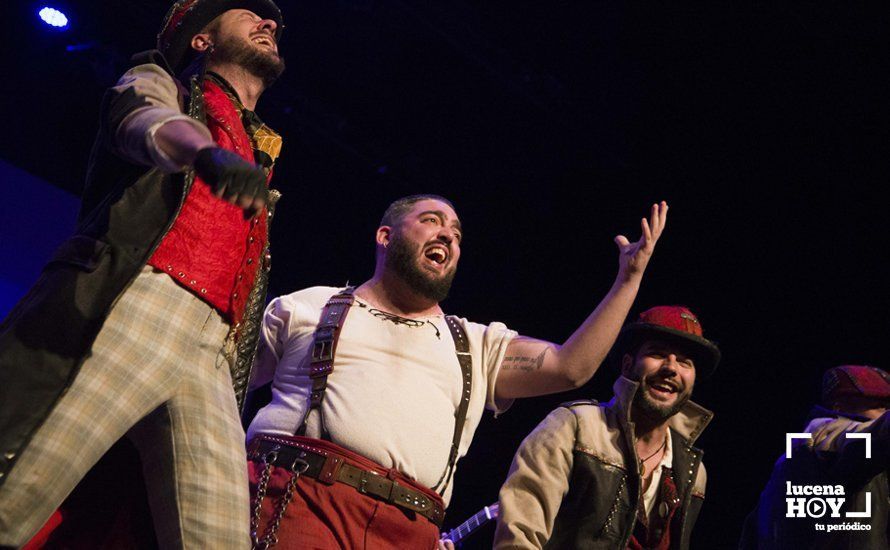 GALERÍA: "Los Mafiosos", broche de oro al primer acto del XX Aniversario de Carnavaluc GALERÍA: "Los Mafiosos", broche de oro al primer acto del XX Aniversario de Carnavaluc