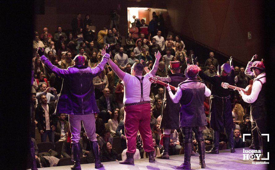 GALERÍA: "Los Mafiosos", broche de oro al primer acto del XX Aniversario de Carnavaluc GALERÍA: "Los Mafiosos", broche de oro al primer acto del XX Aniversario de Carnavaluc
