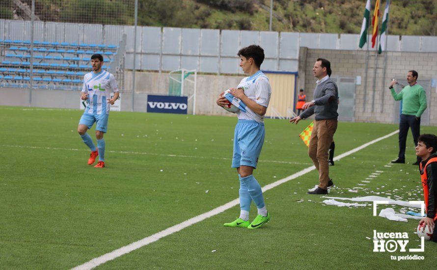 GALERÍA: El Ciudad de Lucena sufre para doblegar al Salern Puente Genil (2-1)