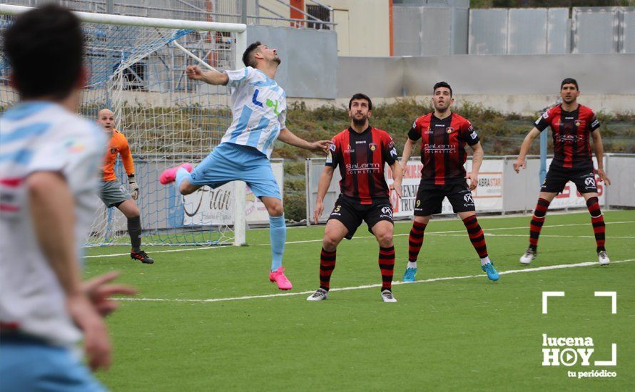 GALERÍA: El Ciudad de Lucena sufre para doblegar al Salern Puente Genil (2-1)