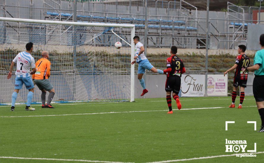 GALERÍA: El Ciudad de Lucena sufre para doblegar al Salern Puente Genil (2-1)