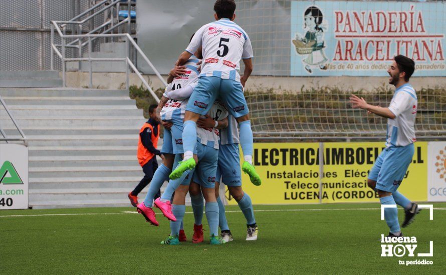 GALERÍA: El Ciudad de Lucena sufre para doblegar al Salern Puente Genil (2-1)