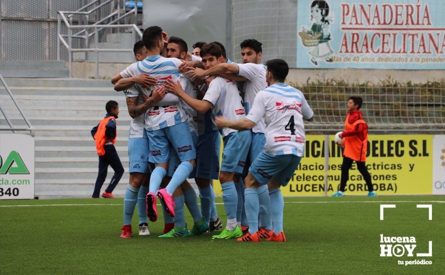 GALERÍA: El Ciudad de Lucena sufre para doblegar al Salern Puente Genil (2-1)