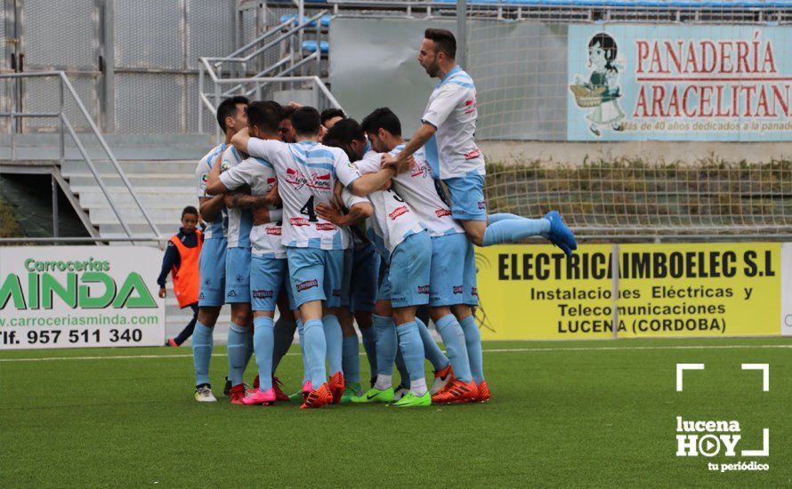 GALERÍA: El Ciudad de Lucena sufre para doblegar al Salern Puente Genil (2-1)