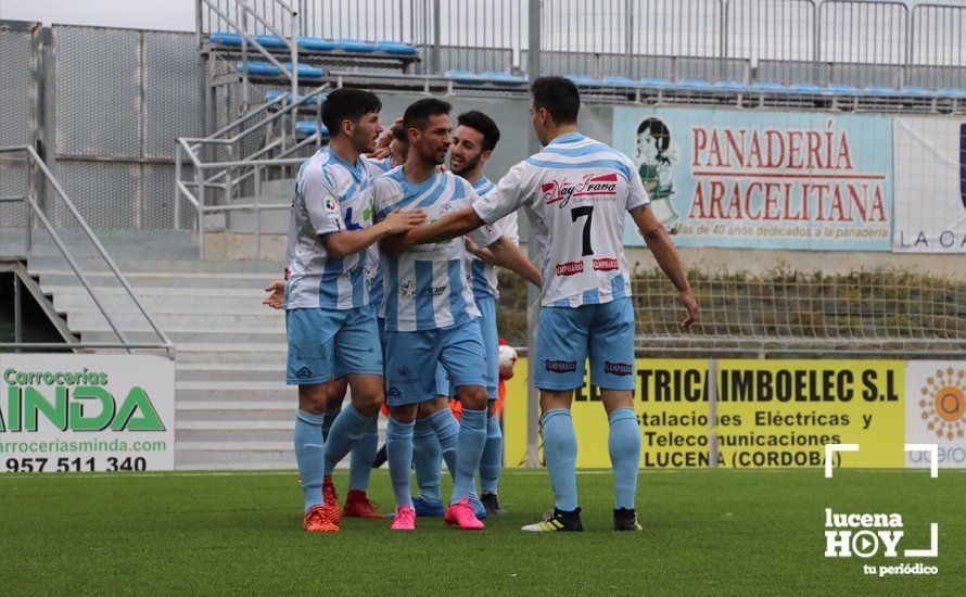 GALERÍA: El Ciudad de Lucena sufre para doblegar al Salern Puente Genil (2-1)