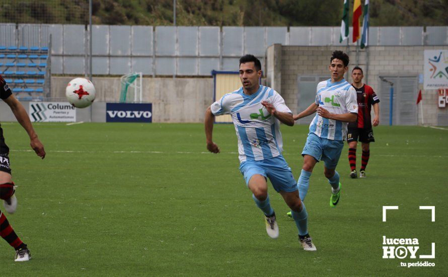 GALERÍA: El Ciudad de Lucena sufre para doblegar al Salern Puente Genil (2-1)