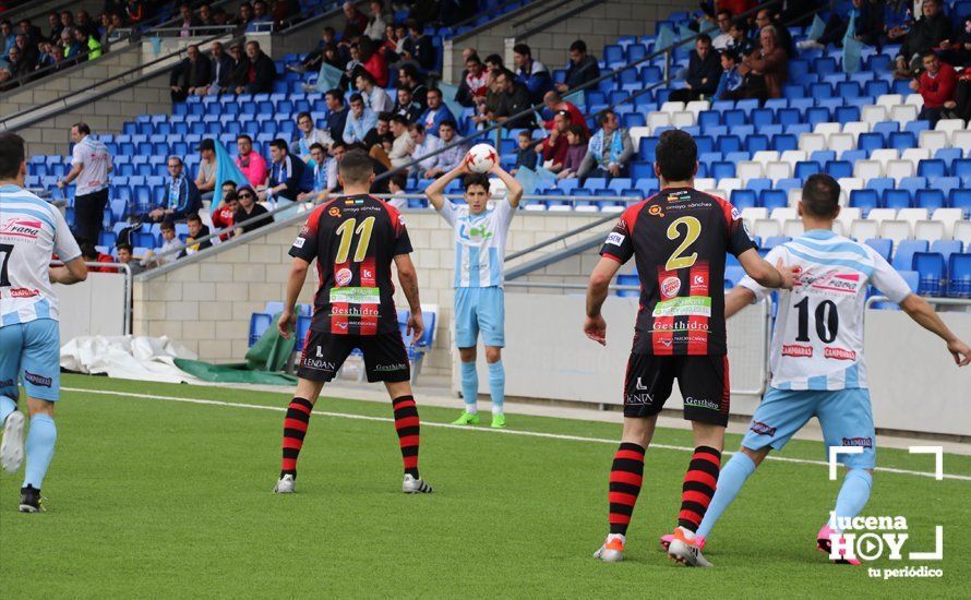 GALERÍA: El Ciudad de Lucena sufre para doblegar al Salern Puente Genil (2-1)