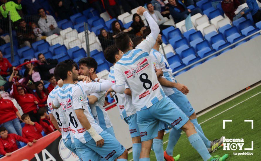 GALERÍA: El Ciudad de Lucena sufre para doblegar al Salern Puente Genil (2-1)