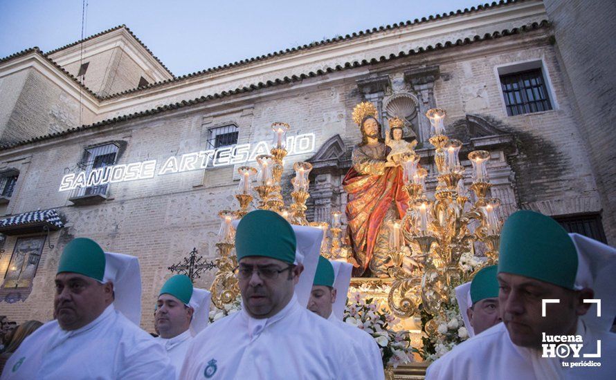 GALERÍA: San José recorre Lucena como preámbulo a las Fiestas Aracelitanas