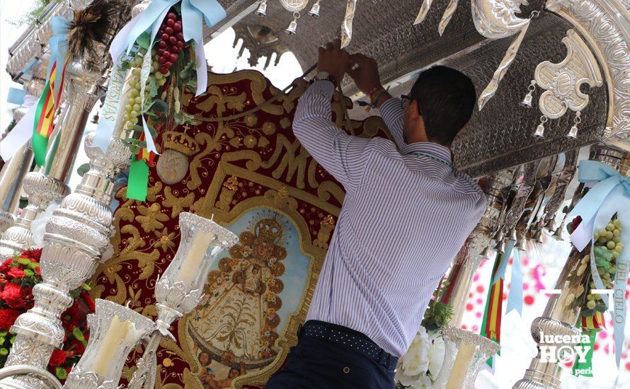 GALERÍA: La Hermandad del Rocío se despide de la Virgen de Araceli para partir a tierras almonteñas