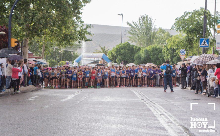 GALERÍA: III Carrera Nazarena: Ni la lluvia quiso faltar a la prueba, que registró récord de inscripciones