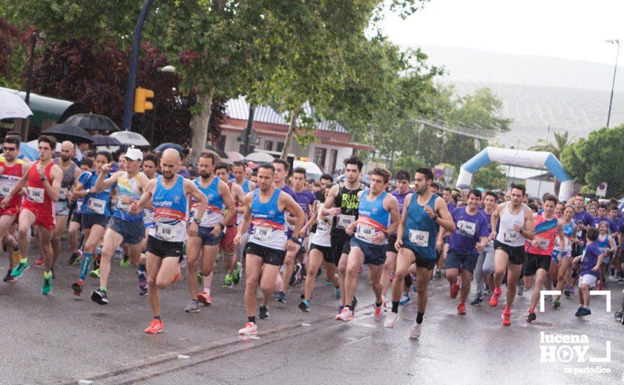 GALERÍA: III Carrera Nazarena: Ni la lluvia quiso faltar a la prueba, que registró récord de inscripciones