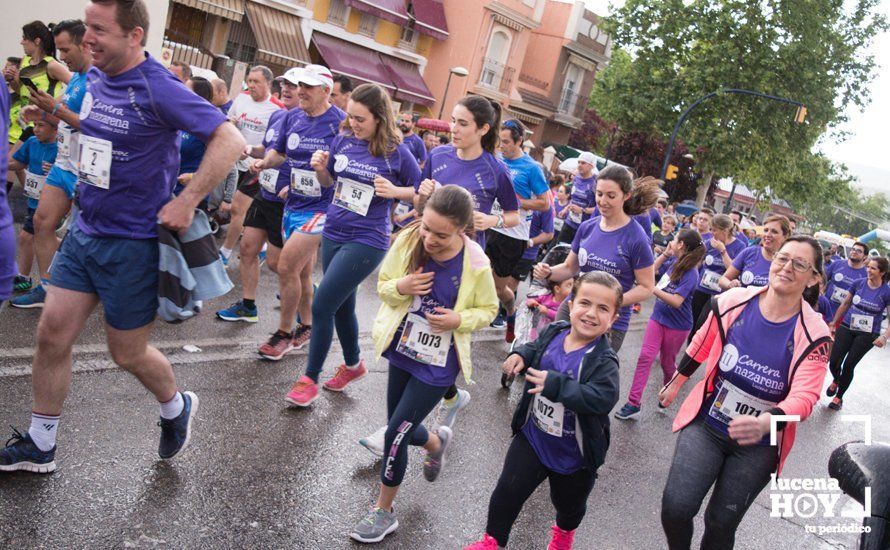 GALERÍA: III Carrera Nazarena: Ni la lluvia quiso faltar a la prueba, que registró récord de inscripciones