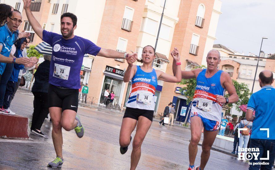 GALERÍA: III Carrera Nazarena: Ni la lluvia quiso faltar a la prueba, que registró récord de inscripciones