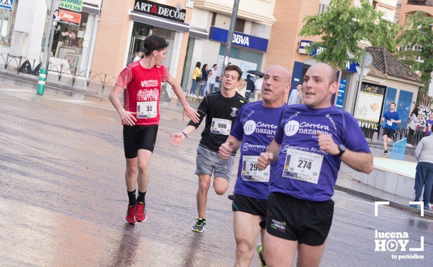 GALERÍA: III Carrera Nazarena: Ni la lluvia quiso faltar a la prueba, que registró récord de inscripciones