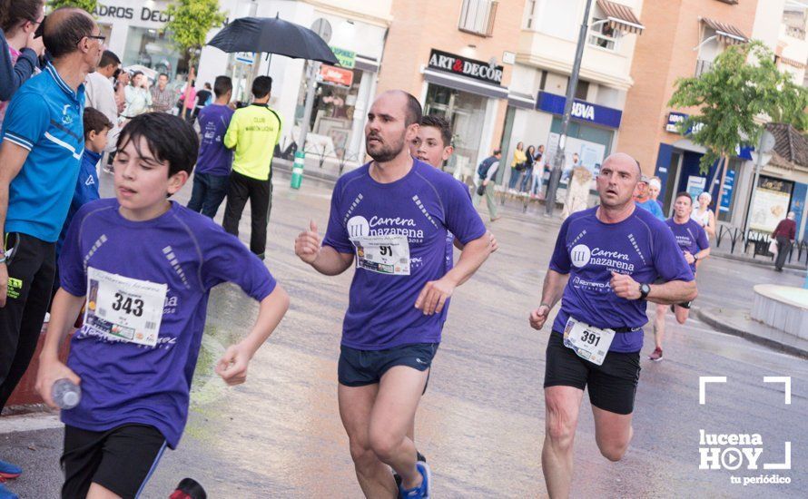 GALERÍA: III Carrera Nazarena: Ni la lluvia quiso faltar a la prueba, que registró récord de inscripciones