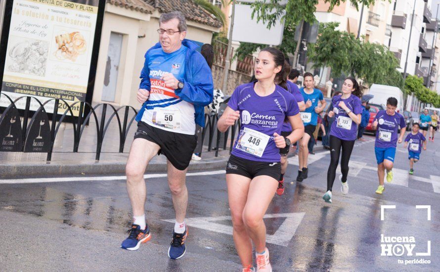 GALERÍA: III Carrera Nazarena: Ni la lluvia quiso faltar a la prueba, que registró récord de inscripciones