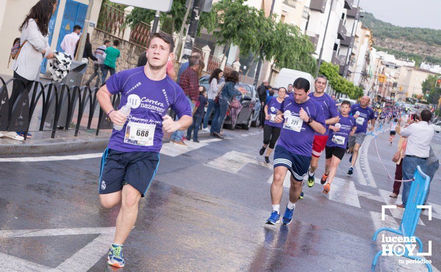 GALERÍA: III Carrera Nazarena: Ni la lluvia quiso faltar a la prueba, que registró récord de inscripciones