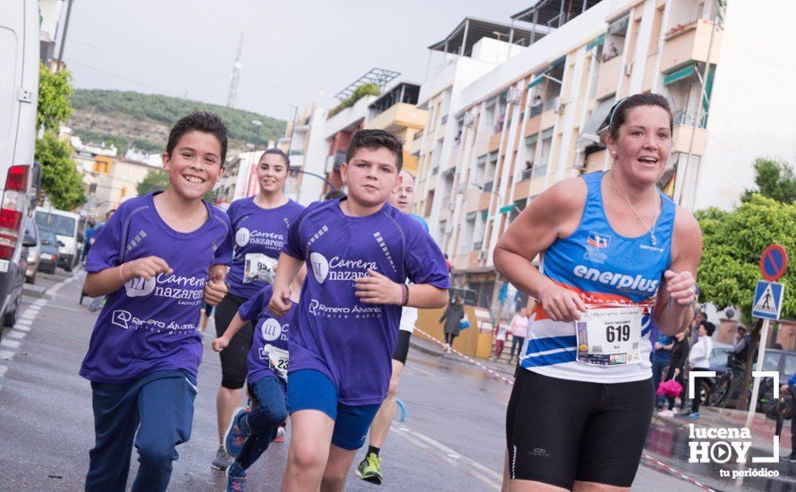 GALERÍA: III Carrera Nazarena: Ni la lluvia quiso faltar a la prueba, que registró récord de inscripciones