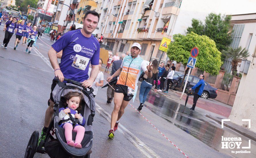 GALERÍA: III Carrera Nazarena: Ni la lluvia quiso faltar a la prueba, que registró récord de inscripciones