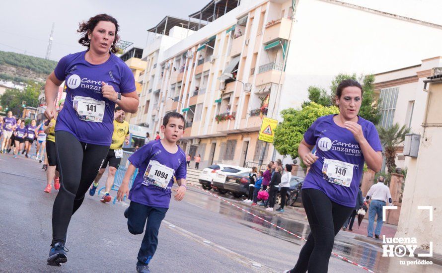 GALERÍA: III Carrera Nazarena: Ni la lluvia quiso faltar a la prueba, que registró récord de inscripciones