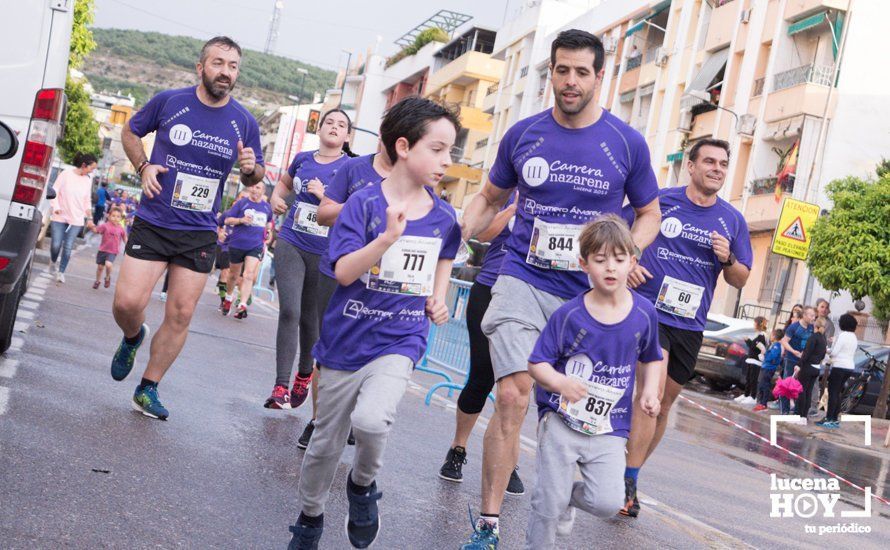 GALERÍA: III Carrera Nazarena: Ni la lluvia quiso faltar a la prueba, que registró récord de inscripciones