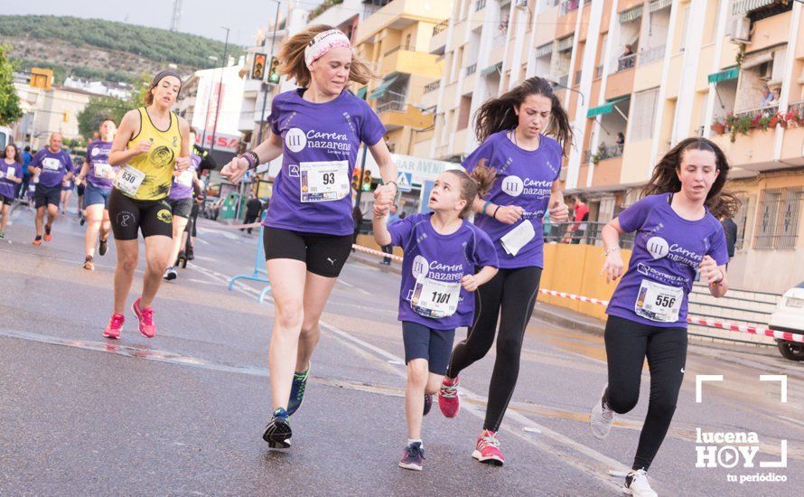 GALERÍA: III Carrera Nazarena: Ni la lluvia quiso faltar a la prueba, que registró récord de inscripciones