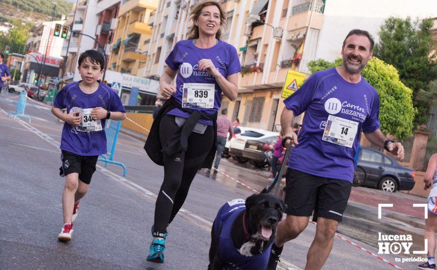 GALERÍA: III Carrera Nazarena: Ni la lluvia quiso faltar a la prueba, que registró récord de inscripciones